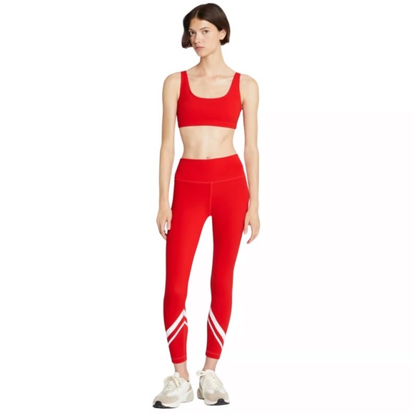 Tory Burch Pants - TORY BURCH SCULPT COMPRESSION CHEVRON LEGGING